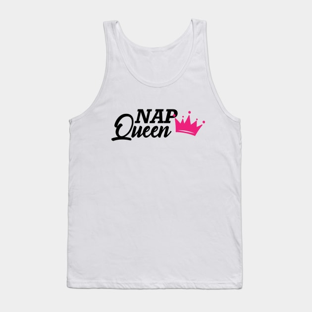 Nap Queen Tank Top by KC Happy Shop